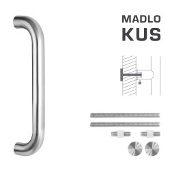 FT - MADLO kód K01 Ø 30 mm UN ks BN - Broušená nerez