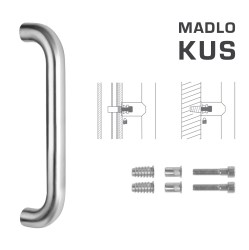 FT - MADLO kód K01 Ø 32 mm SP ks BN - Broušená nerez