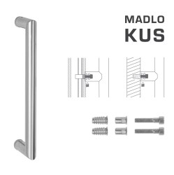 FT - MADLO kód K02 Ø 25 mm SP ks BN - Broušená nerez