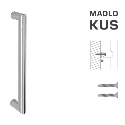 FT - MADLO kód K02 Ø 25 mm ST ks BN - Broušená nerez