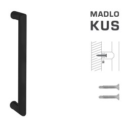 FT - MADLO kód K02 Ø 25 mm ST ks BS - Černá matná