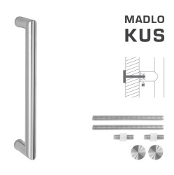 FT - MADLO kód K02 Ø 25 mm UN ks BN - Broušená nerez