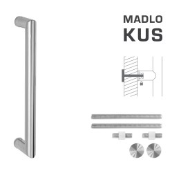 FT - MADLO kód K02 Ø 25 mm UN ks BN - Broušená nerez