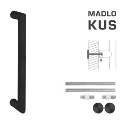 FT - MADLO kód K02 Ø 25 mm UN ks BS - Černá matná