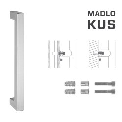 FT - MADLO kód K02K 25x25 mm SP ks BN - Broušená nerez