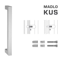 FT - MADLO kód K02K 25x25 mm SP ks BN - Broušená nerez