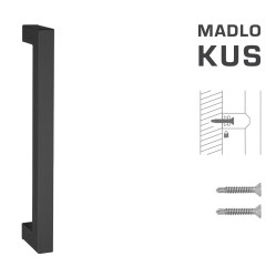 FT - MADLO kód K02K 25x25 mm ST ks BS - Černá matná