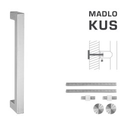 FT - MADLO kód K02K 25x25 mm UN ks BN - Broušená nerez
