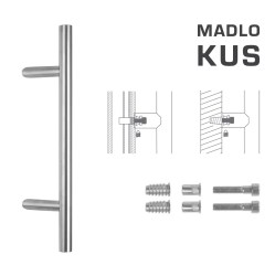 FT - MADLO kód K10 Ø 30 mm SP ks BN - Broušená nerez