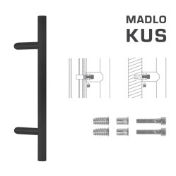 FT - MADLO kód K10 Ø 30 mm SP ks BS - Černá matná
