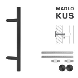 FT - MADLO kód K10 Ø 30 mm UN ks BS - Černá matná