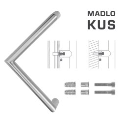 FT - MADLO kód K14 Ø 30 mm SP ks BN - Broušená nerez