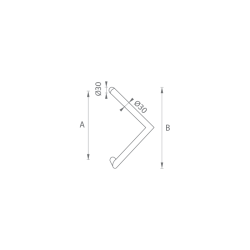 FT - MADLO kód K14 Ø 30 mm ST ks BN - Broušená nerez - Ø 30 mm - 300 mm - 330 mm (5/6)