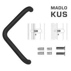 FT - MADLO kód K14T Ø 32 mm SP ks BS - Černá matná