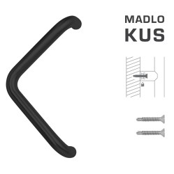 FT - MADLO kód K14T Ø 32 mm ST ks BS - Černá matná - Ø 32 mm - 350 mm - 382 mm (2/2)