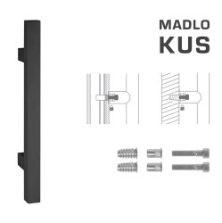 FT - MADLO kód K31 25x25 mm SP ks BS - Černá matná