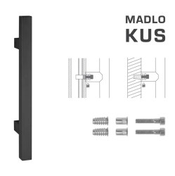 FT - MADLO kód K31 25x25 mm SP ks BS - Černá matná