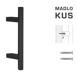 FT - MADLO kód K31Z 25x25 mm ST ks BS - Černá matná