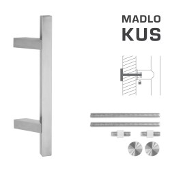 FT - MADLO kód K31Z 25x25 mm UN ks BN - Broušená nerez