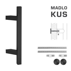 FT - MADLO kód K31Z 25x25 mm UN ks BS - Černá matná