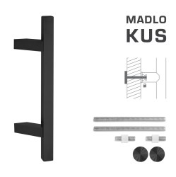 FT - MADLO kód K31Z 25x25 mm UN ks BS - Černá matná
