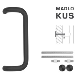 FT - MADLO kód K38 Ø 32 mm UN ks BS - Černá matná