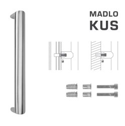 FT - MADLO kód K40 40x20 mm SP ks BN - Broušená nerez