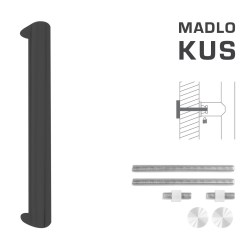 FT - MADLO kód K40 40x20 mm UN ks BS - Černá matná
