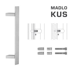FT - MADLO kód K41Z 40x10 mm SP ks BN - Broušená nerez