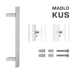 FT - MADLO kód K41Z 40x10 mm SP ks BN - Broušená nerez