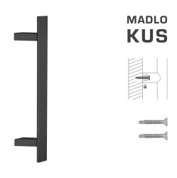 FT - MADLO kód K41Z 40x10 mm ST ks BS - Černá matná