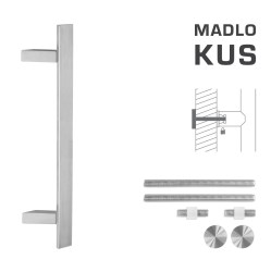 FT - MADLO kód K41Z 40x10 mm UN ks BN - Broušená nerez
