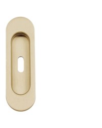 FT - Mušle ovál BB / S - 3665AF OLS - Mosaz broušená - BB otvor pro klíč (3/4)