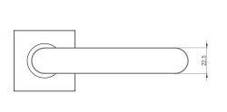 GK - AVUS GK4 - HR Kašmír šedá (27) - rozety WC - klika/klika (6/7)
