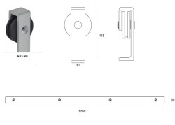 JNF - PS CHARRIOT 1700 SYSTÉM NA DŘEVO IN.15.901.I INOX (8/8)