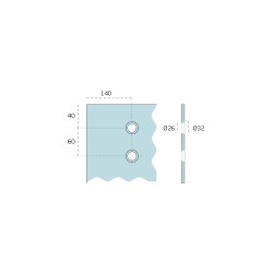 JNF - PS CHARRIOT 1700 SYSTÉM NA SKLO IN.15.900.N BS - Černá matná (4/8)