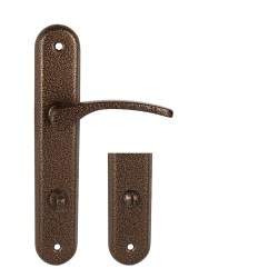 KE - LAURA - SO AH - Antik hnědá - BB otvor pro klíč - klika/klika - 90 mm (3/6)