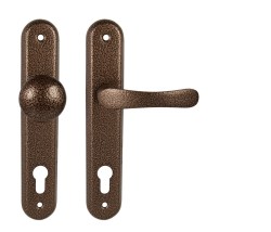 KE - MICHAELA AH - Antik hnědá - PZ otvor pro vložku - klika/klika - 72 mm (5/6)