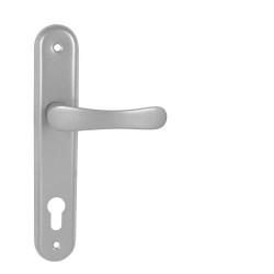 KE - MICHAELA Stříbrná - BB otvor pro klíč - klika/klika - 72 mm (3/6)