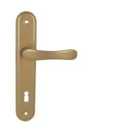 KE - MICHAELA Zlatá - PZ otvor pro vložku - klika/klika - 90 mm (2/5)