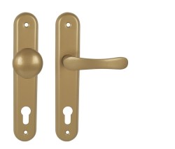 KE - MICHAELA Zlatá - PZ otvor pro vložku - klika/klika - 90 mm (4/5)