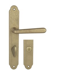 MP - ALT WIEN NAT - Natural mosaz nelakovaná - PZ otvor pro vložku - 72 mm - koule/klika pravá (5/8)