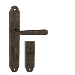 MP - ALT WIEN OBA - Antik bronz - PZ otvor pro vložku - klika/klika - 90 mm (3/7)