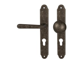 MP - ALT WIEN OBA - Antik bronz - PZ otvor pro vložku - klika/klika - 90 mm (5/7)