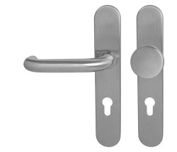 MP - COSLAN SPECIÁL - SOD BN - Broušená nerez - BB otvor pro klíč - klika/klika - 90 mm (5/8)