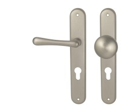 MP - ELEGANT NP - Nikl perla - BB otvor pro klíč - klika/klika - 72 mm (6/8)