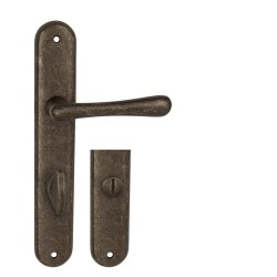 MP - ELEGANT OBA - Antik bronz - PZ otvor pro vložku - 90 mm - koule/klika levá (4/7)