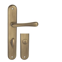 MP - ELEGANT OGS - Bronz česaný matný - BB otvor pro klíč - klika/klika - 72 mm (4/8)