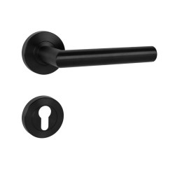 MP - FAVORIT - RS BS PVD - Černá matná PVD - klika/klika - rozety WC (4/8)