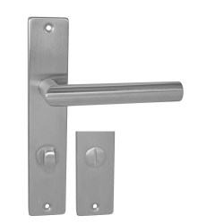 MP - FAVORIT - SH BN - Broušená nerez - BB otvor pro klíč - 90 mm - klika/klika (3/8)